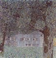 Bauernhausin Oberosterreich Simbolismo Gustav Klimt